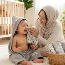 خشک کن نوزاد کوکوجم مدل عروسکی مجموعه 4 عددی