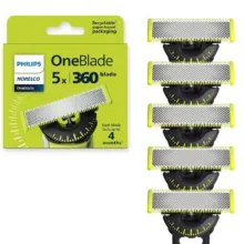 تیغه اصلاح فیلیپس مدل QP450 بسته 5 عددی
