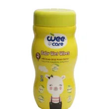 دستمال مرطوب کودک وی کر مدل HERBAL ORIGIN 4-EXTRACT چهار بسته 70 عددی