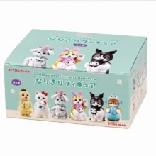 اسباب بازی شانسی موفوسند مدل mofusand × Sanrio Characters Narikiri Figure