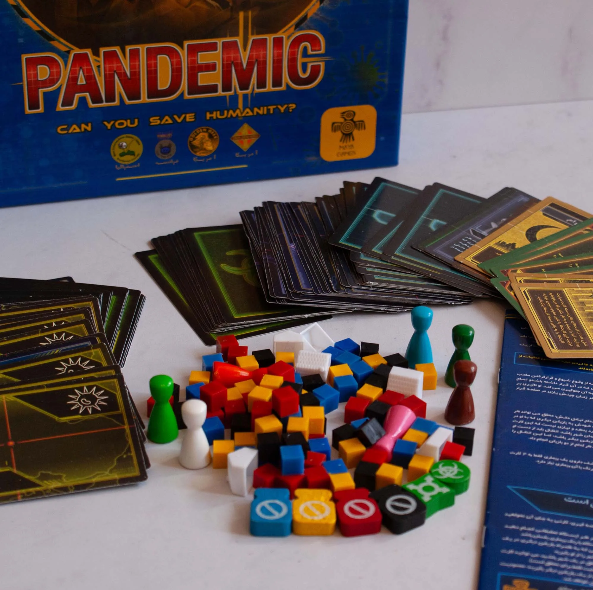 بازی فکری مایا گیمز مدل PANDEMIC