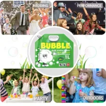 مایع حباب ساز مدل super concentrated solution کد 93-2018 مجموعه 2 عددی