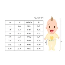 سرهمی نوزادی کونیبو مدل moj-206 مجموعه دو عددی
