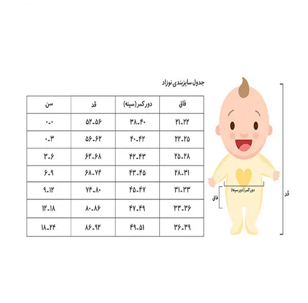 سرهمی نوزادی کونیبو مدل moj-206 مجموعه دو عددی