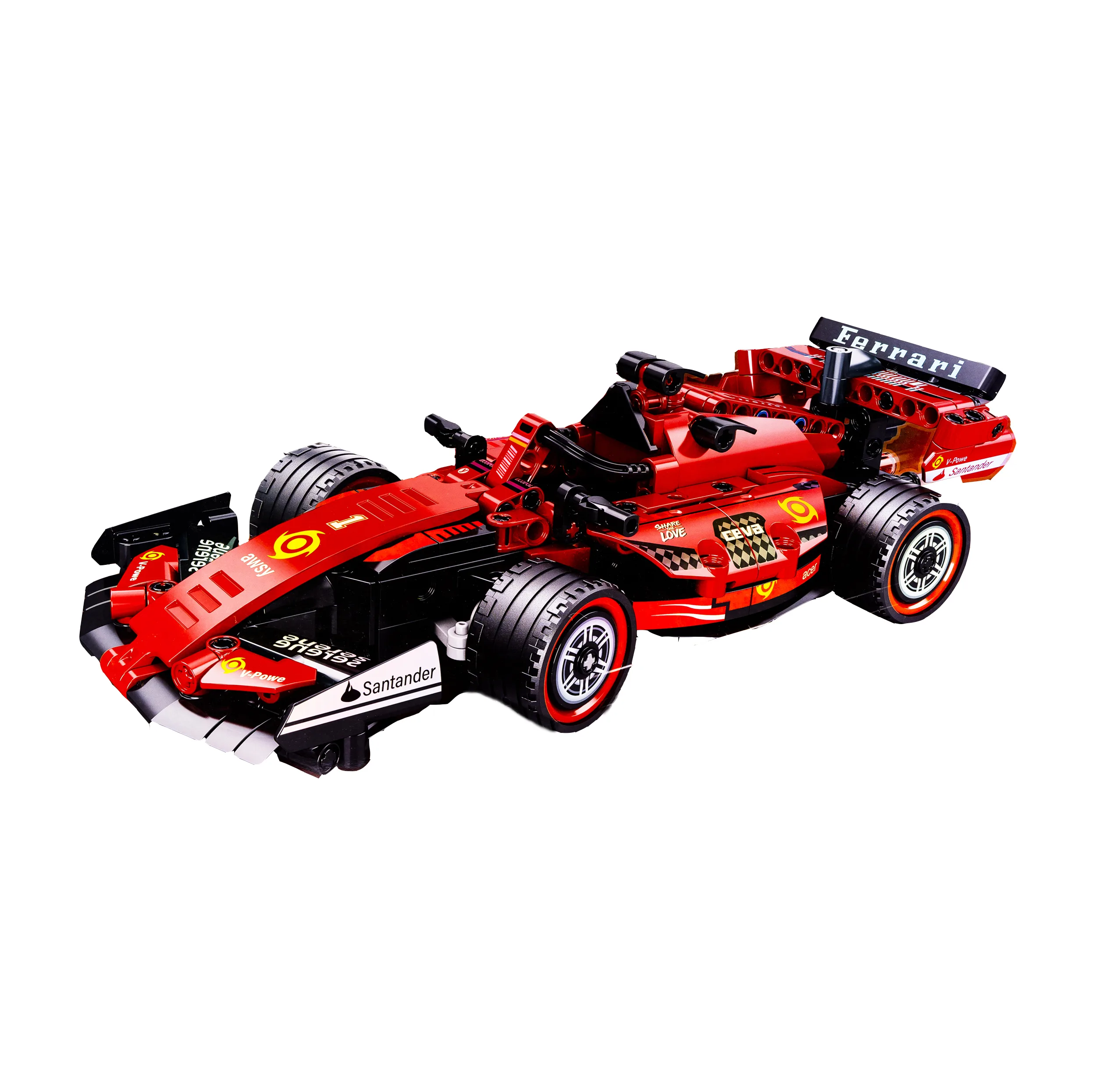 ساختنی 315 تکه مینگدی مدل  FERRARI کد RC-B723