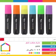 ماژیک علامت گذار کیکو مدل k-686 کد 007 بسته 2 عددی