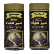 سیر سیاه سیرستون – 200 گرم بسته 2 عددی