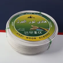 سیم نایلون برق 2 در 2.5 هادی نور البرز  مدل  افشان