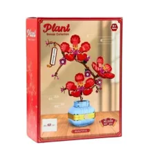 ساختنی 337 تکه مدل گلدان گل شکوفه ها کد 33038