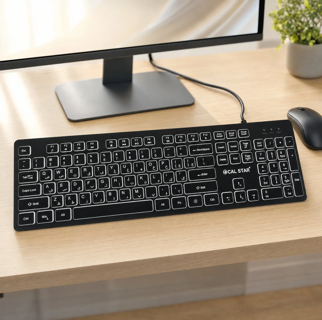 کیبورد باسیم کال استار مدل HK-777