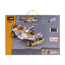 ساختنی  595 تکه دکول مدل retro classic car کنترلی کد RC-3905