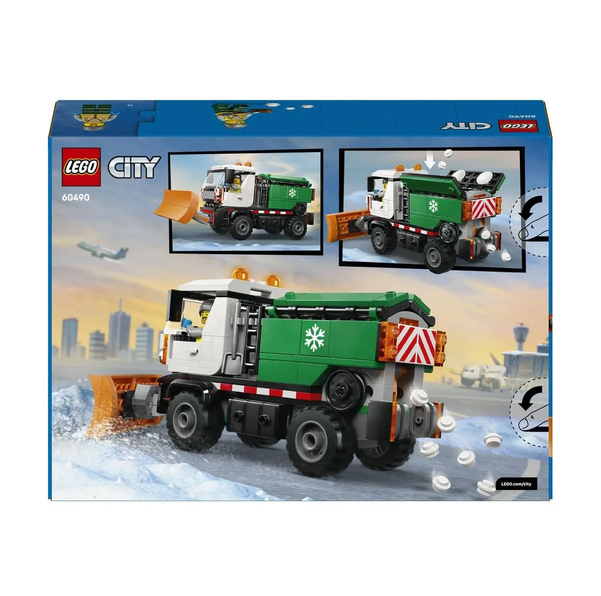 لگو 263 تکه سری سیتی مدل Snowplough کد 60490