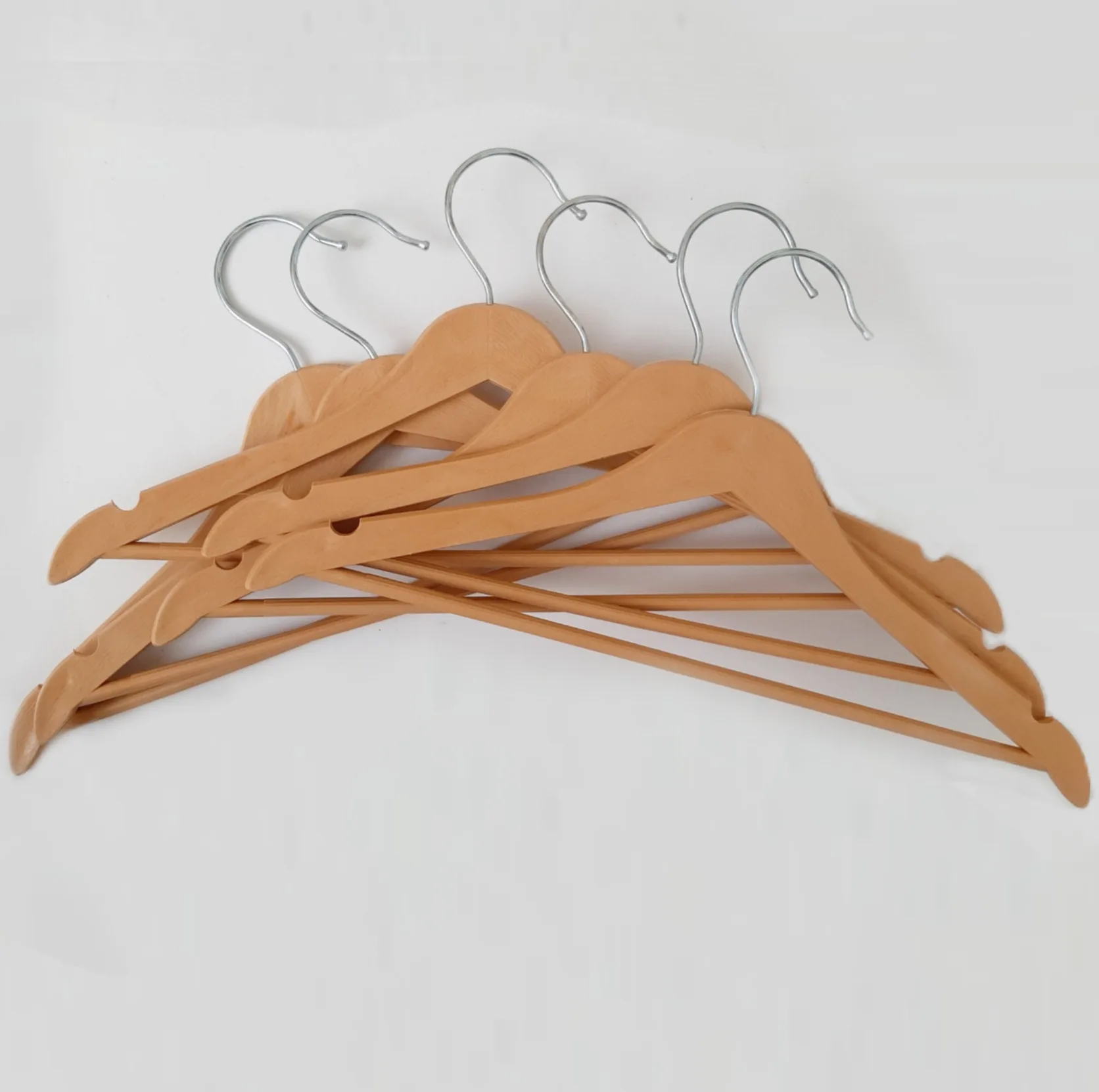 چوب لباسی طرح چوب بسته 6 عددی