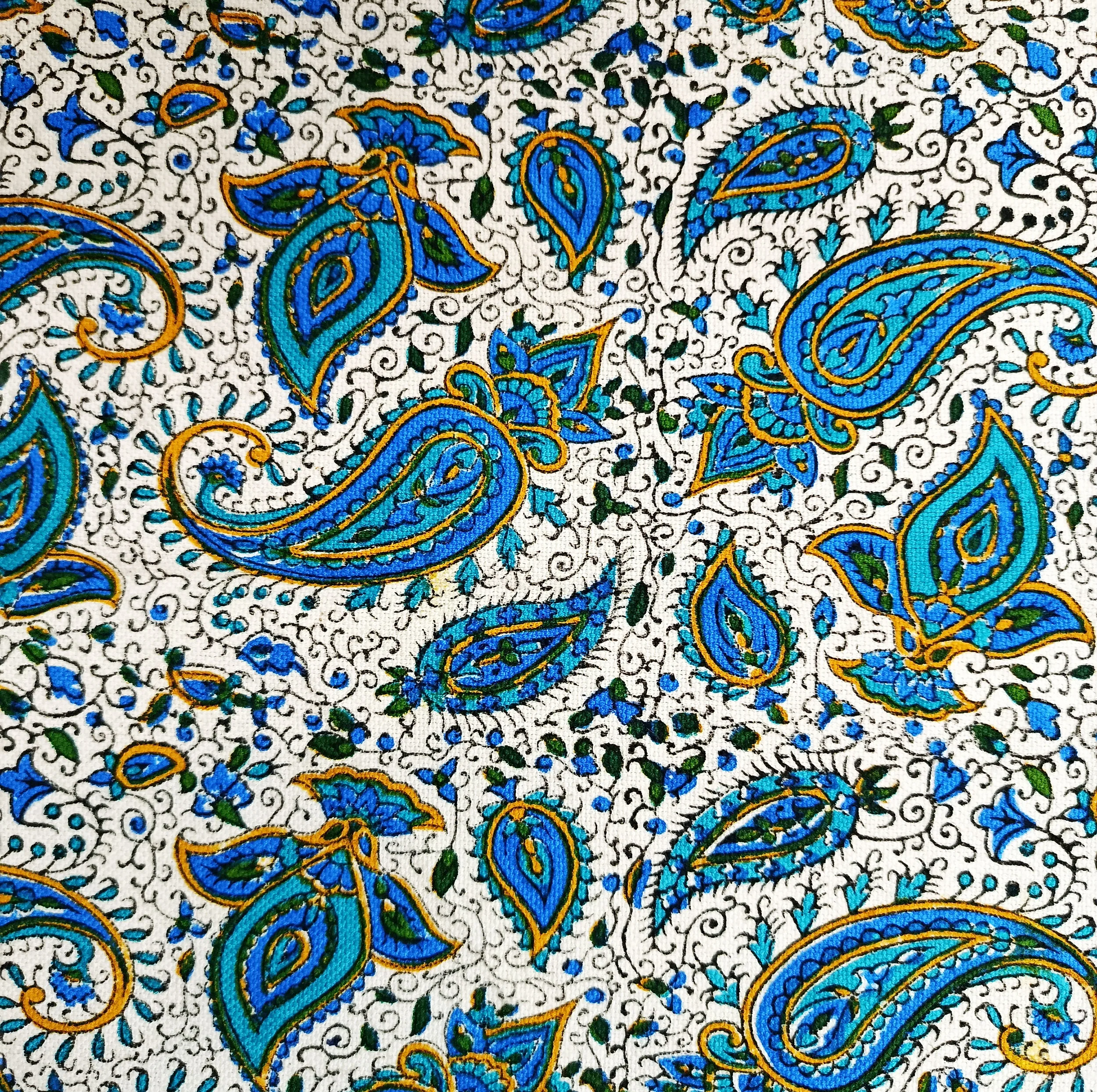 رومیزی قلمکار مدل بته سنتی