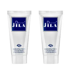 کرم مرطوب کننده دکتر ژیلا مدل کلاژن حجم 50 میلی لیتر بسته 2 عددی