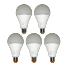 لامپ 15 وات مهتابی نمانور مدل LED پایه E27 بسته 5 عددی