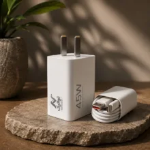 شارژر دیواری 45 وات مدل MDY-17-EE به همراه کابل USB-C