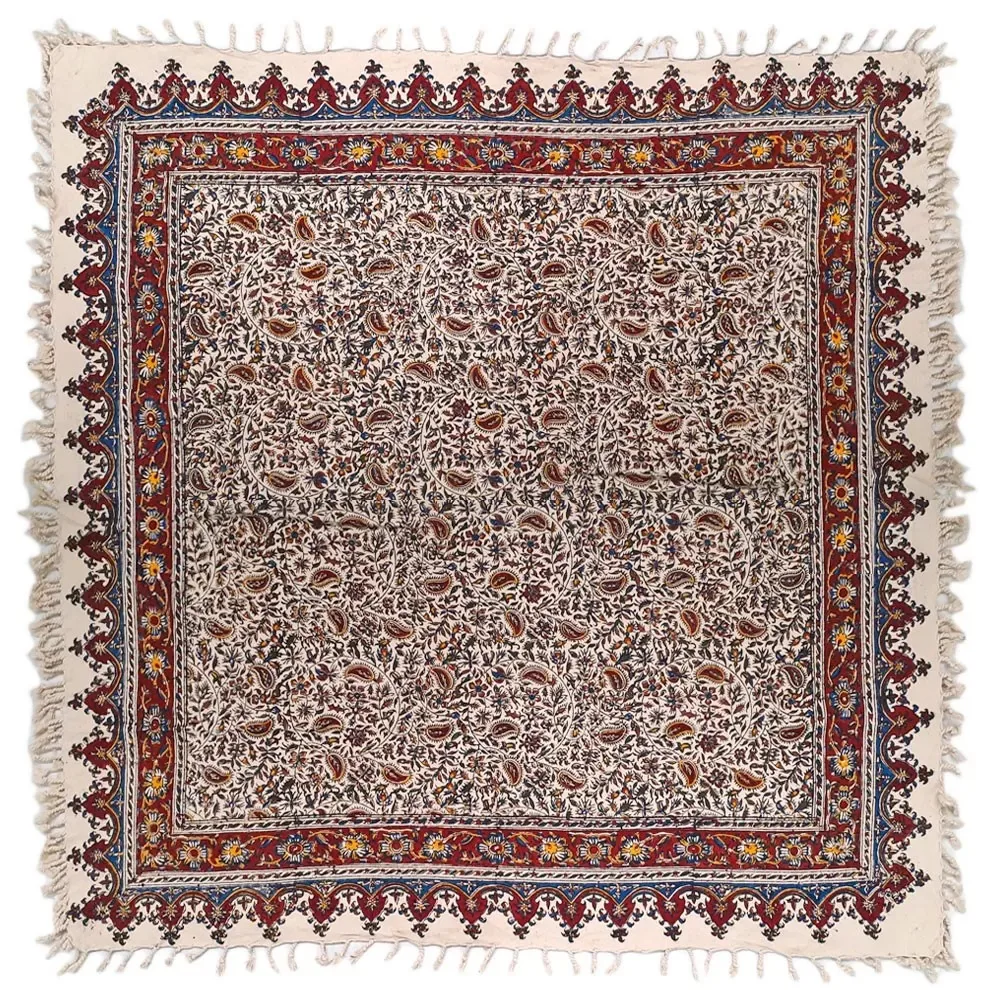 رومیزی قلمکار دن هوم طرح بته سنتی کد T.120