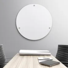 تخته وایت برد شیشه ‌ای عکسنگ مدل CG70 سایز 70 × 70 سانتی متر