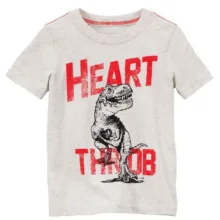 تی شرت آستین کوتاه نوزادی مدل Heart