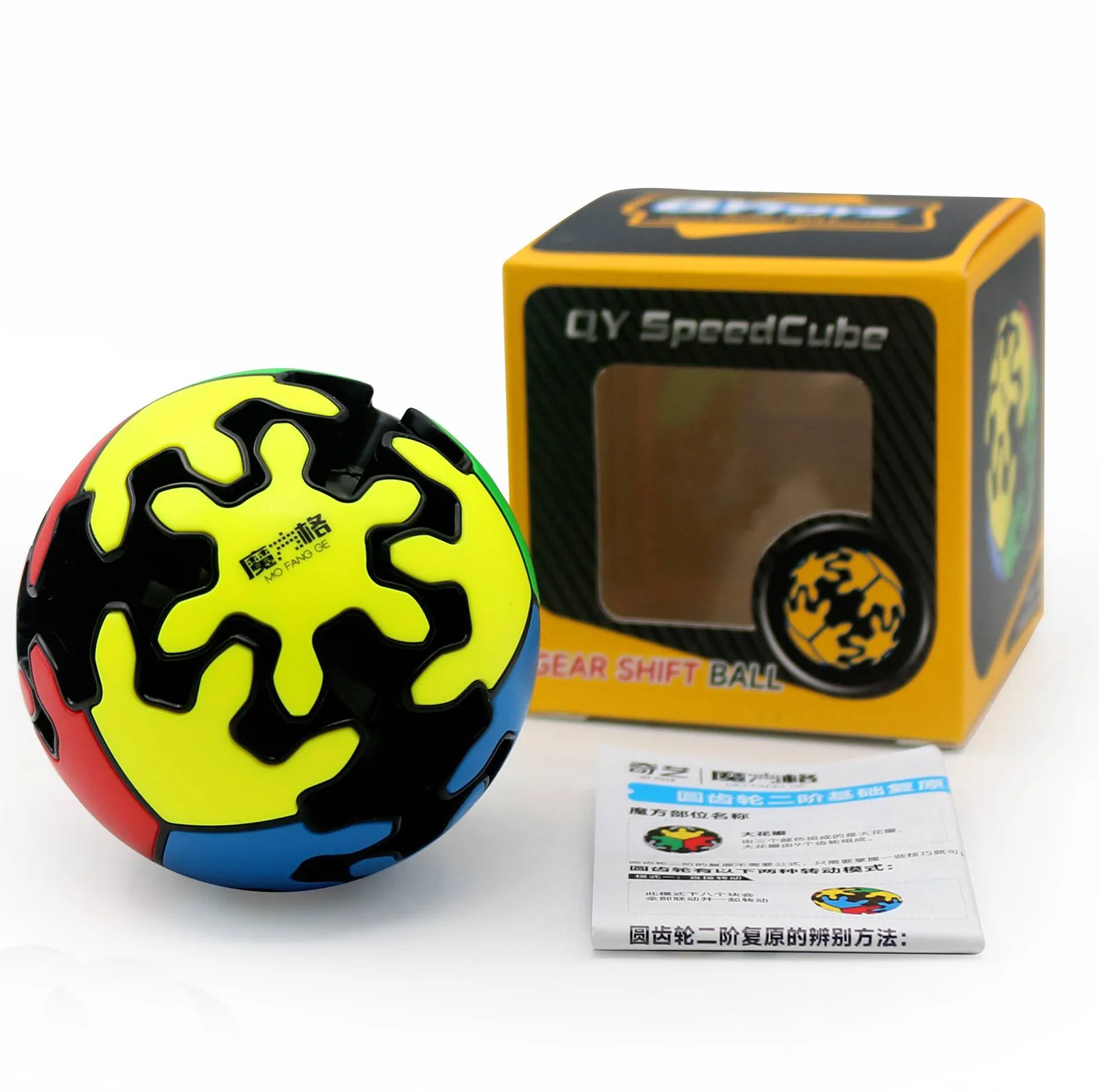 مکعب روبیک چی ای مدل گییر چرخ دنده ای توپی کای وای 2×2 QY Gear Shift Ball