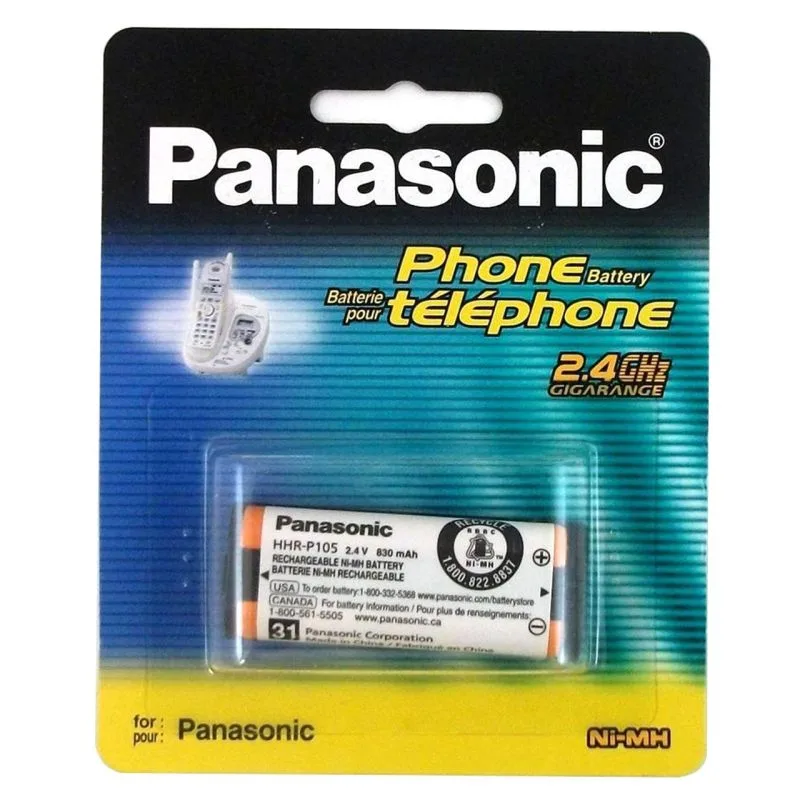باتری تلفن بی سیم پاناسونیک مدل p-105