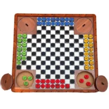 بازی فکری منچ و شطرنج مدل 4_44