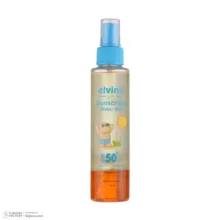 اسپری ضد آفتاب کودکان الوینا SPF 50 مدل Mist حاوی محافظ UVA و UVB مناسب انواع پوست حجم 150 میلی لیتر