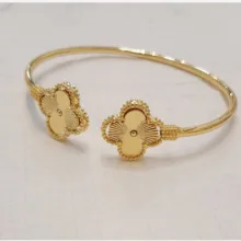 بنگل زنانه مدل گل کد 002