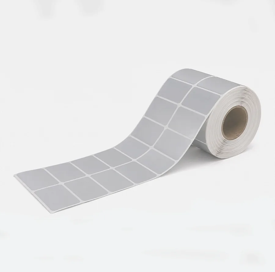 برچسب پرینتر لیبل زن دوردیف مدل متال کد 34x51 بسته 3000 عددی
