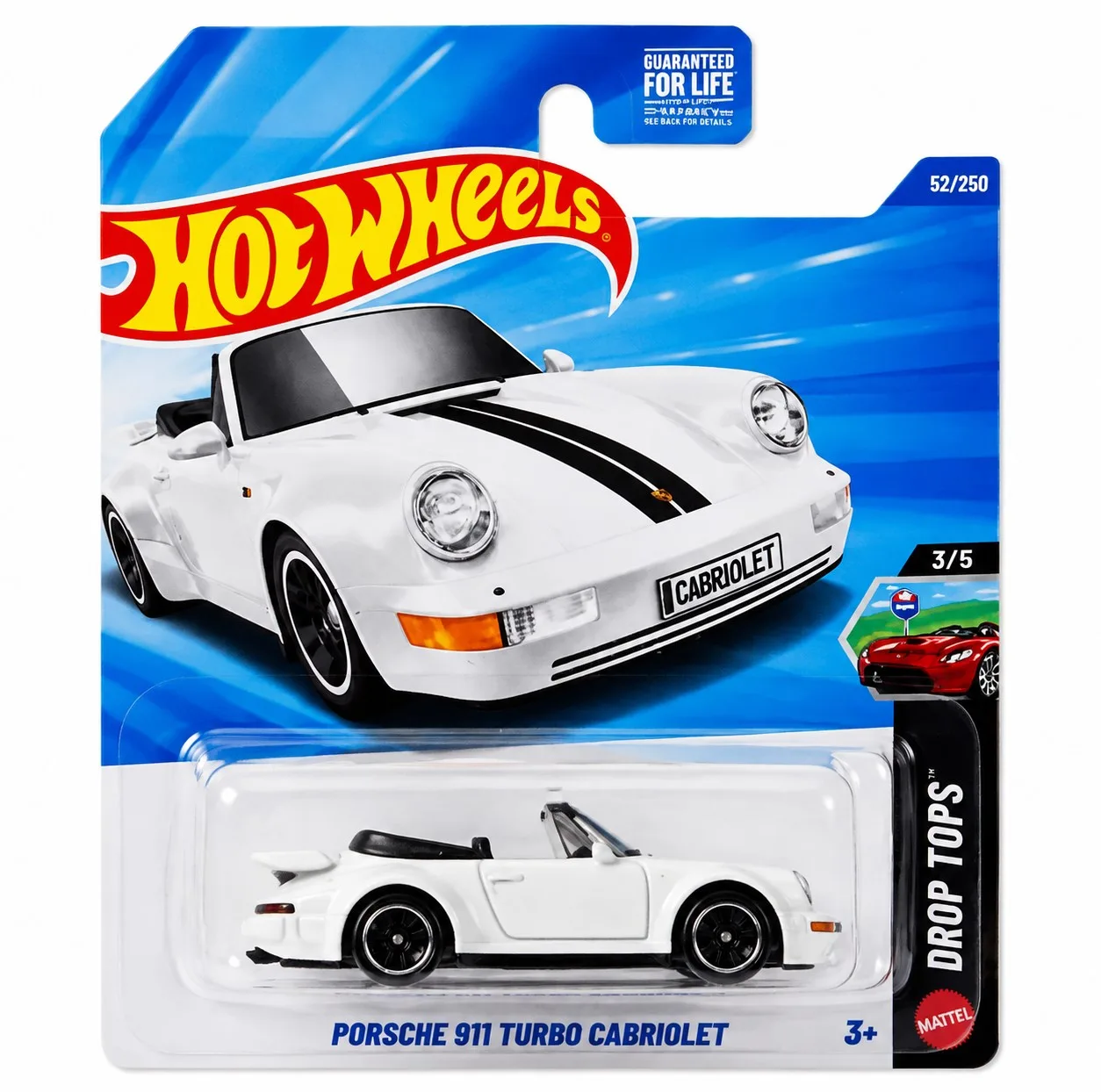 ماکت ماشین هات ویلز مدلHW Porsche 911 Turbo Cabriolet