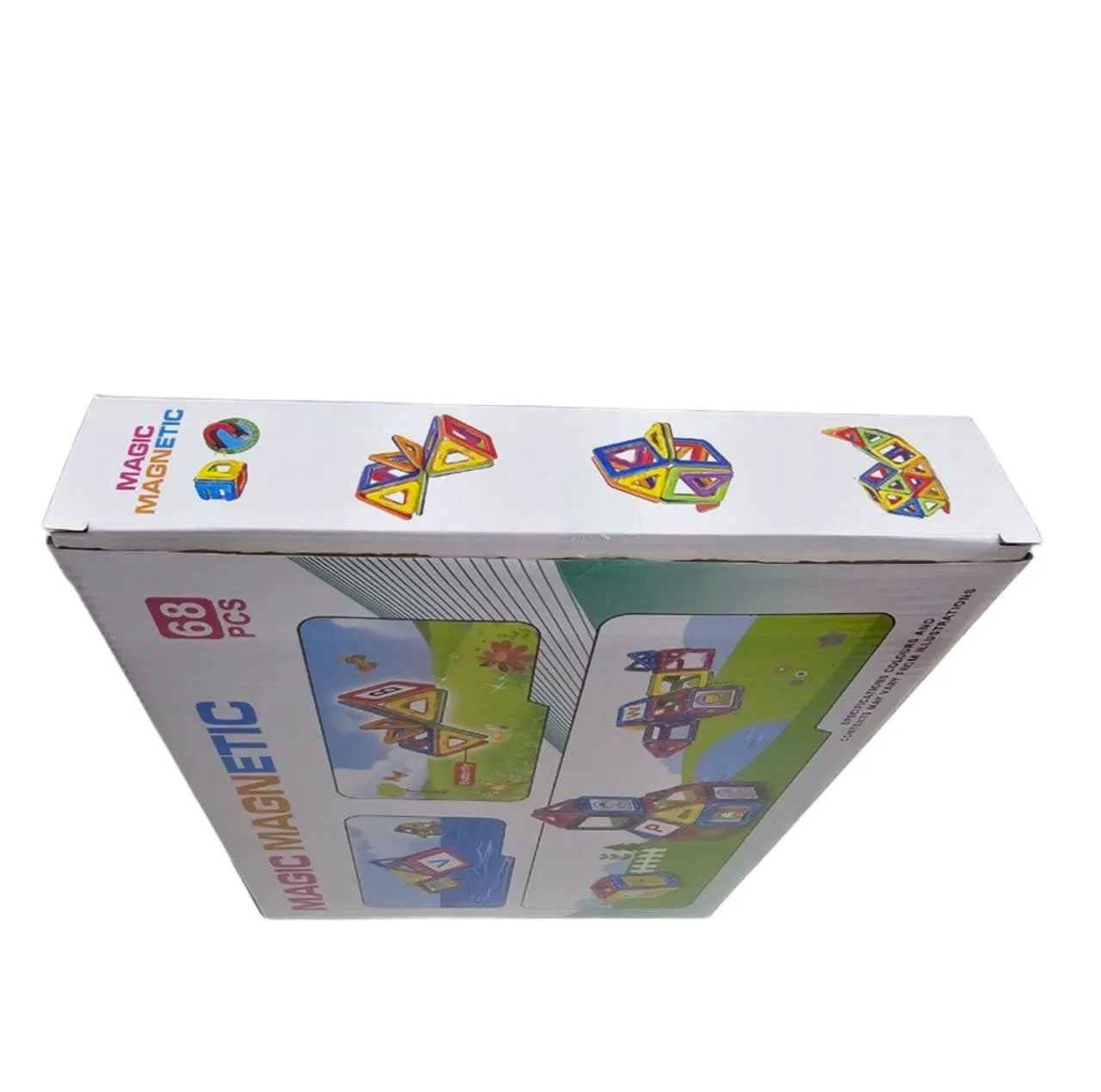 ساختنی 68 تکه ناب سل مدل مگنت مغناطیسی جادویی کد 68PCS MAGIC MAGNETIC