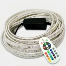 ریسه ال ای دی مدل  شلنگی RGB طول 5 متر به همراه ریموت