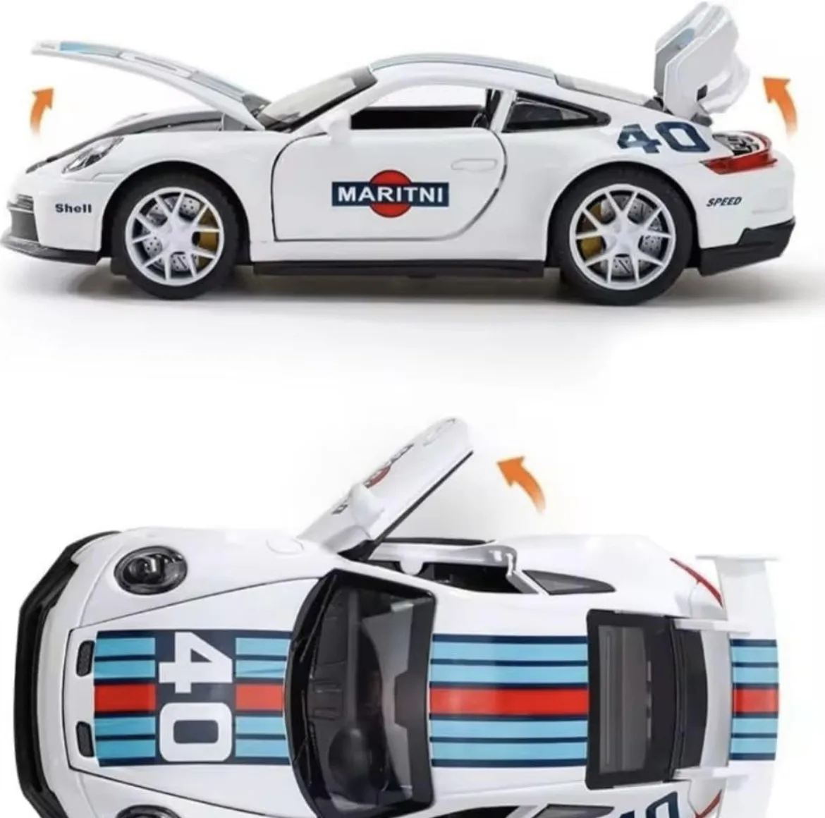 ماشین بازی مدل پورشه gt3 rs