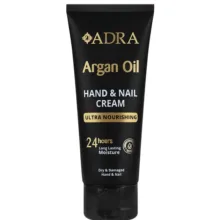 کرم مرطوب کننده دست و ناخن آدرا مدل Argan مناسب انواع پوست حجم 75 میلی لیتر