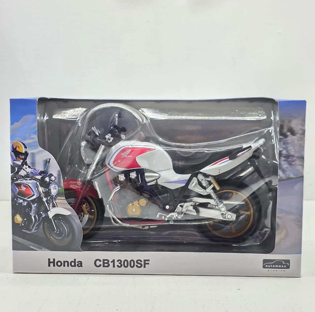 ماکت موتور ناب سل مدل هوندا سی بی HONDA CB1300SF AUTOMAXX به همراه جاسوییچی NAAB003