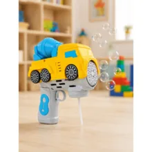 حباب ساز مدل تفنگی چراغدار طرح کامیون میکسر کد BUBBLE GUN TRUCK TRB