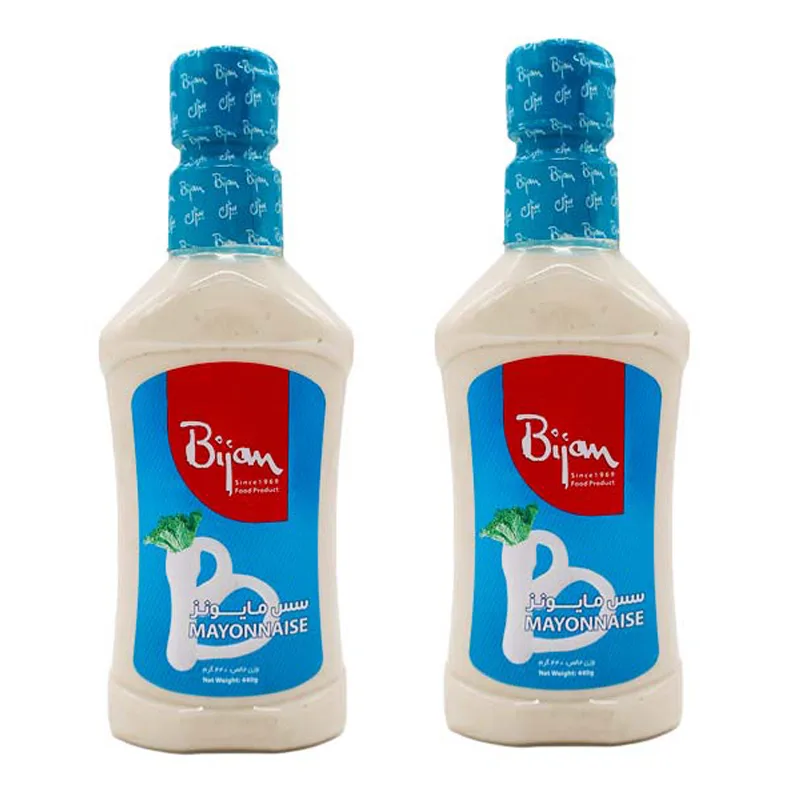 سس مایونز پرچرب بیژن - 440 گرم بسته 2 عددی
