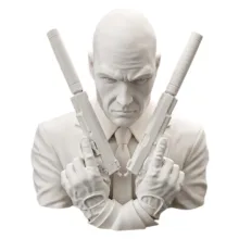 فیگور طرح هیتمن مدل  مامور 47 ( Hitman) ارتفاع 15 سانتی‌متر