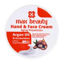 کرم مرطوب کننده مکس بیوتی مدل روغن آرگان حجم 250 میلی لیتر