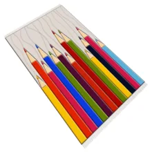 فرش پارچه‌ای مدل کودک طرح مداد رنگی کد 1279-1