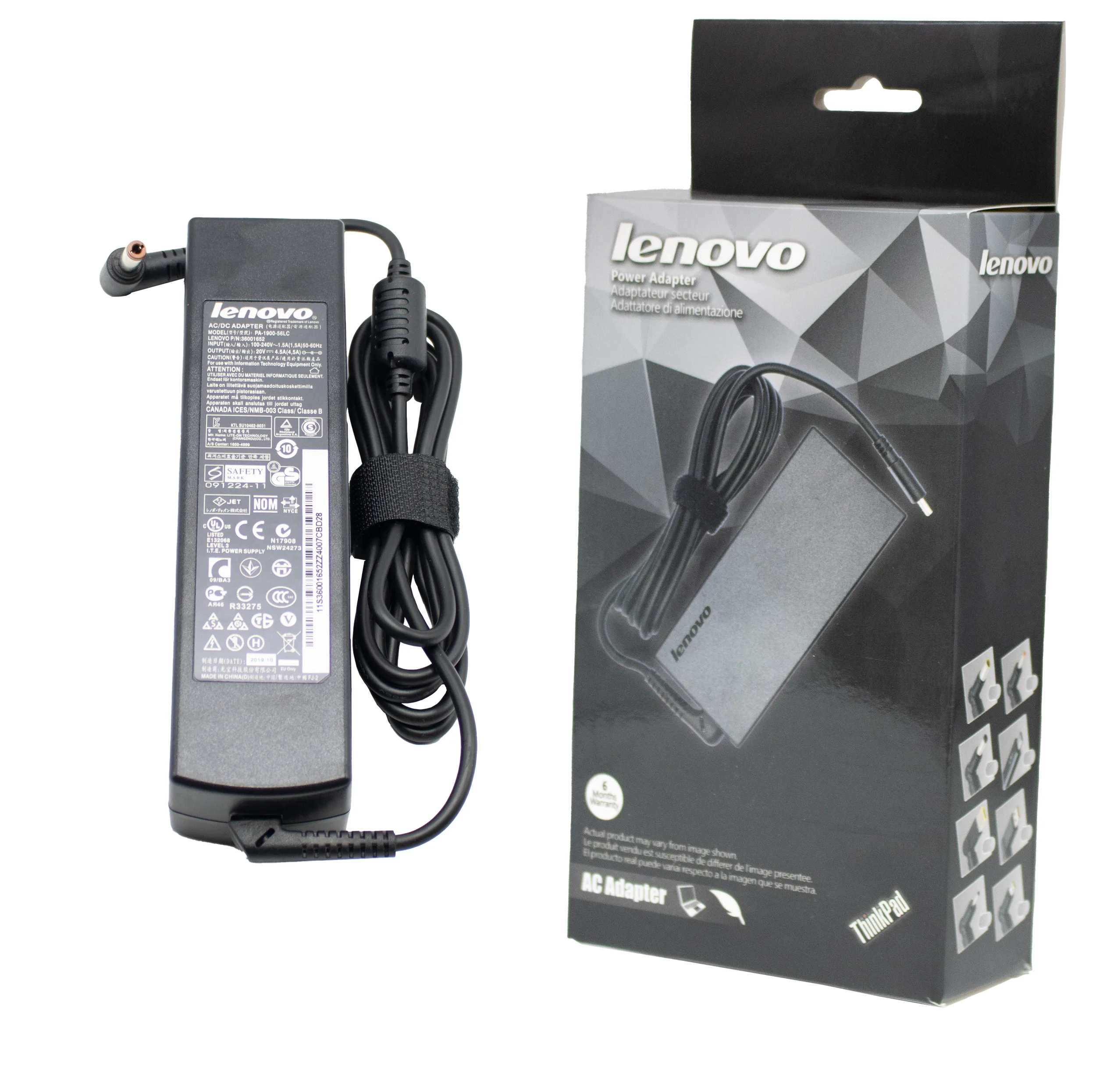 شارژر لپ تاپ 20 ولت 4.5 آمپر لنوو مدل PA-1900-56LC