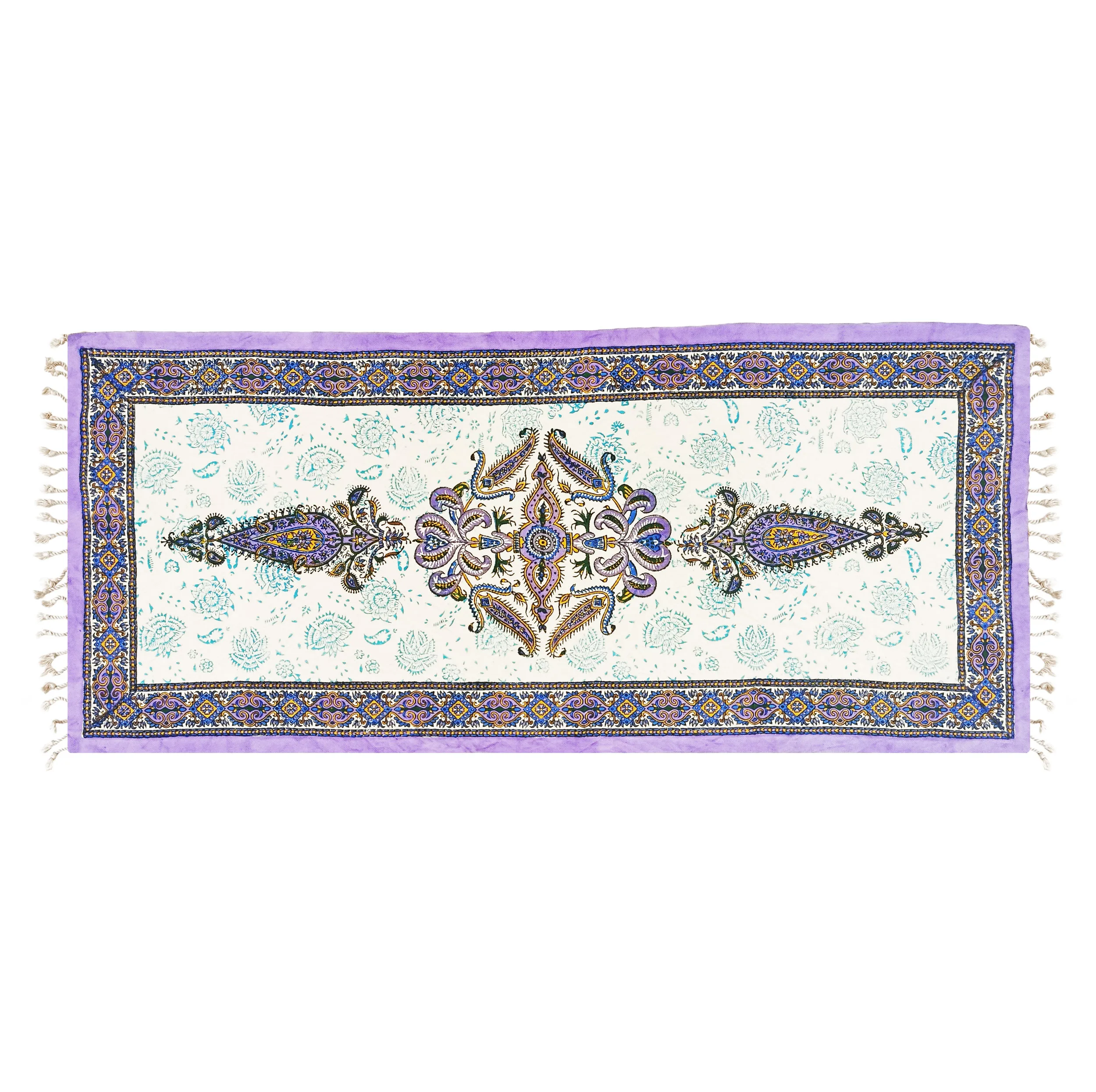 رومیزی قلمکار مدل ترنج