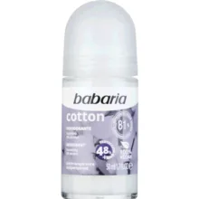 رول ضد تعریق باباریا مدل Cotton حجم 50 میلی لیتر