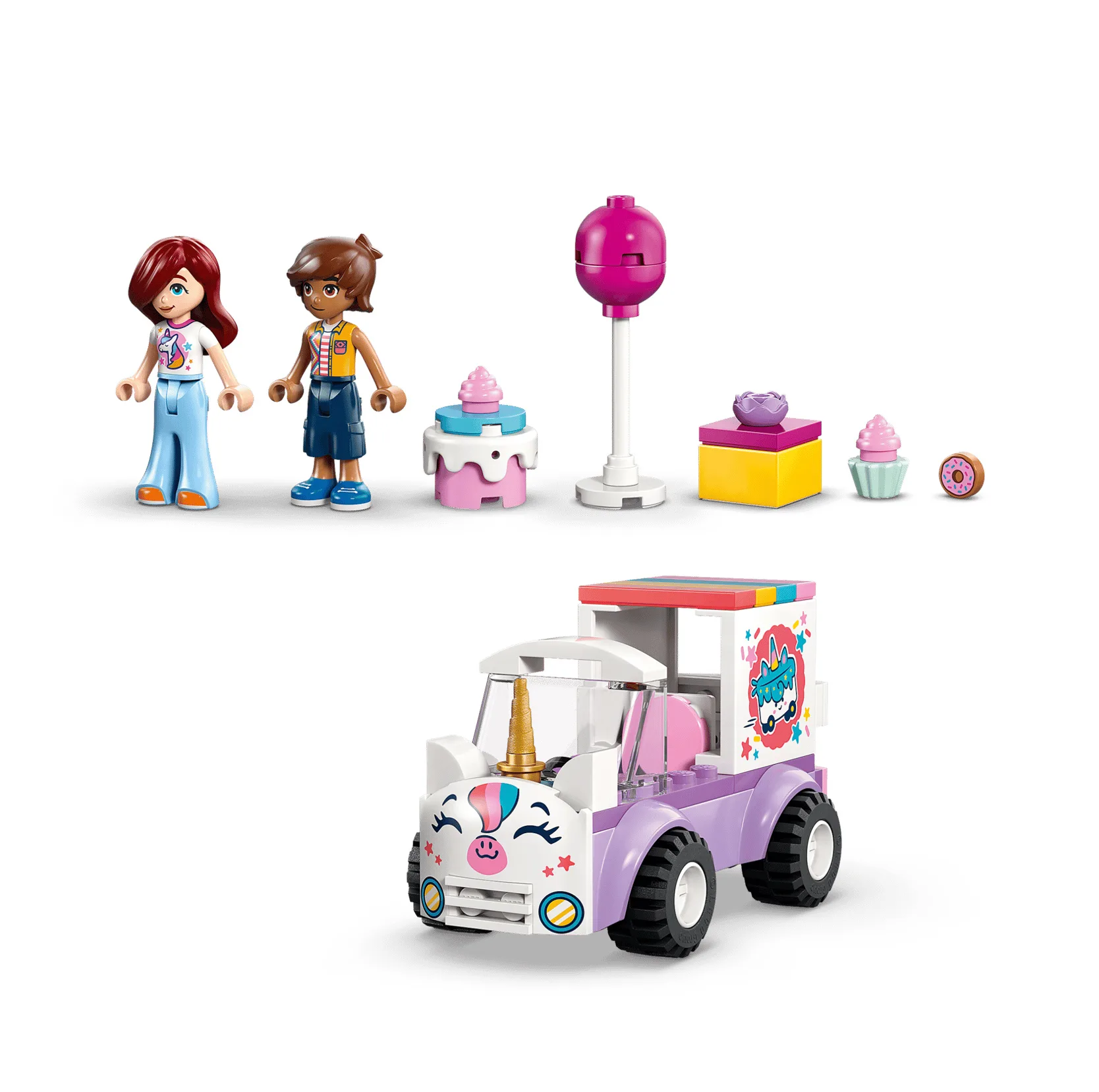 لگو 67 تکه سری فرندز مدل Cake Delivery Car کد 42675