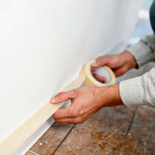 چسب کاغذی جانسون مدل باریک عرض 2.5 سانتیمتر بسته 6 عددی