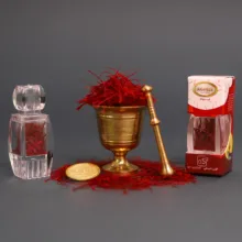 زعفران آذین عاقله - 3 گرم بسته 12 عددی