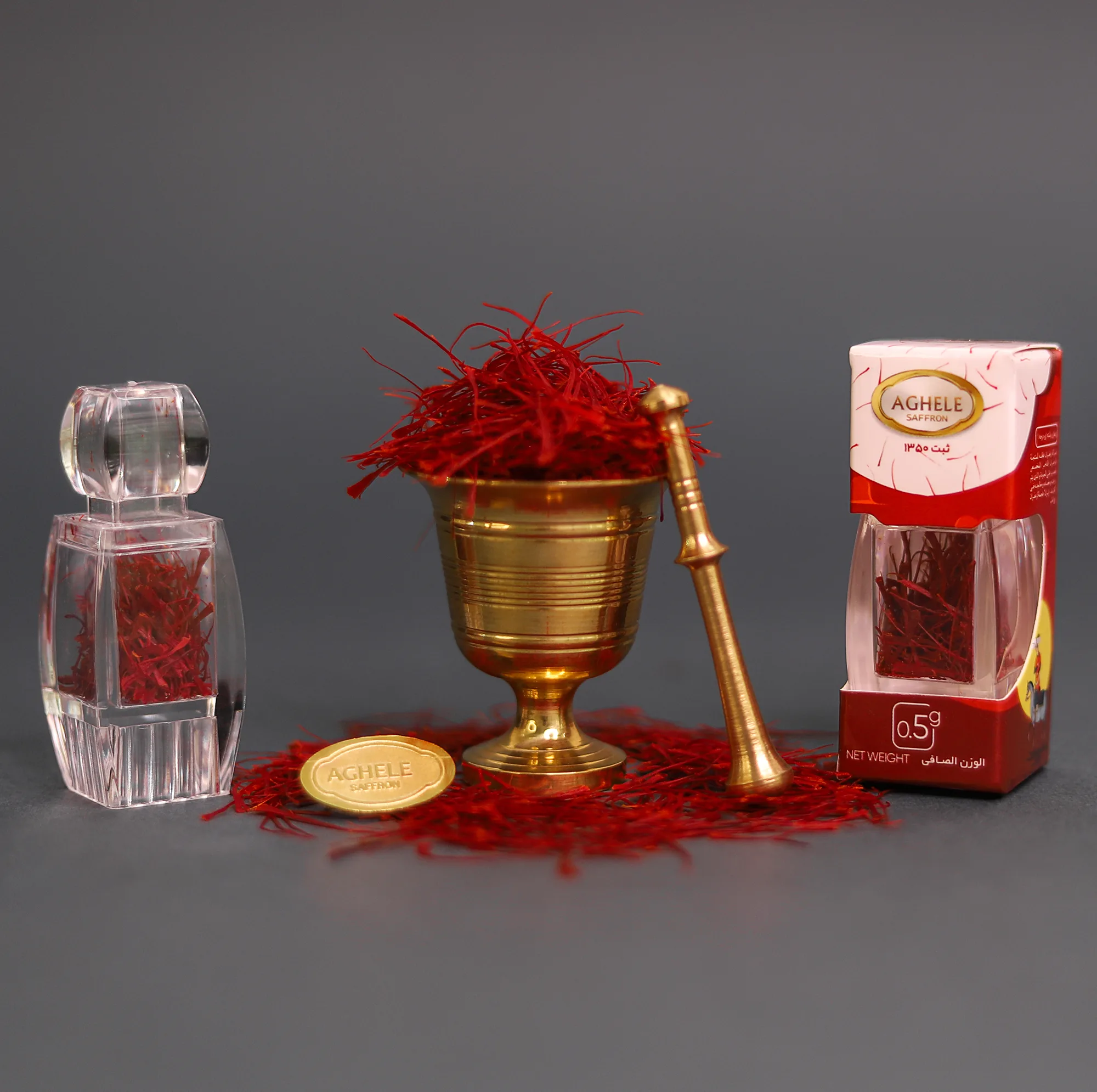 زعفران آذین عاقله - 3 گرم بسته 12 عددی