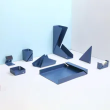ست ۸ تکه لوازم اداری رومیزی مدل OFFICE-ORIGAMI