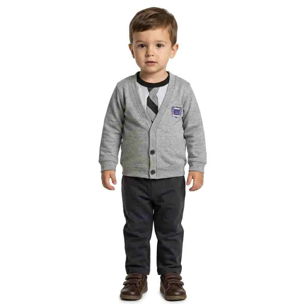 ست 3 تکه لباس راحتی نوزادی آدمک کد 260009